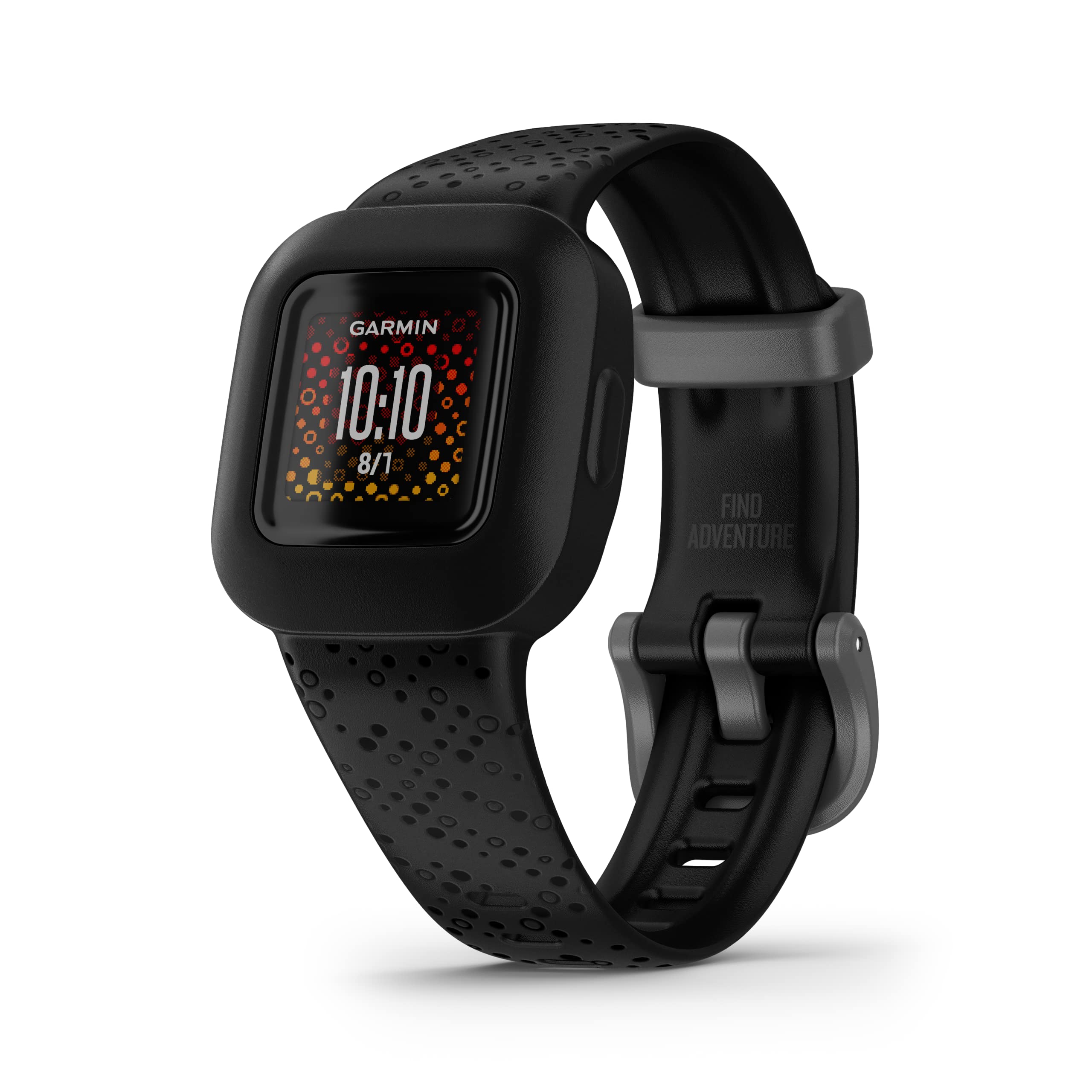 Garmin Vívofit Jr. 3 Kids Fitness Tracker - Black Cosmic | 1 Year Battery Life | Swim-Friendly | Activity Tracker for Kids | Motivational Adventure Game | Perfect for Swimming, School & Outdoor Play