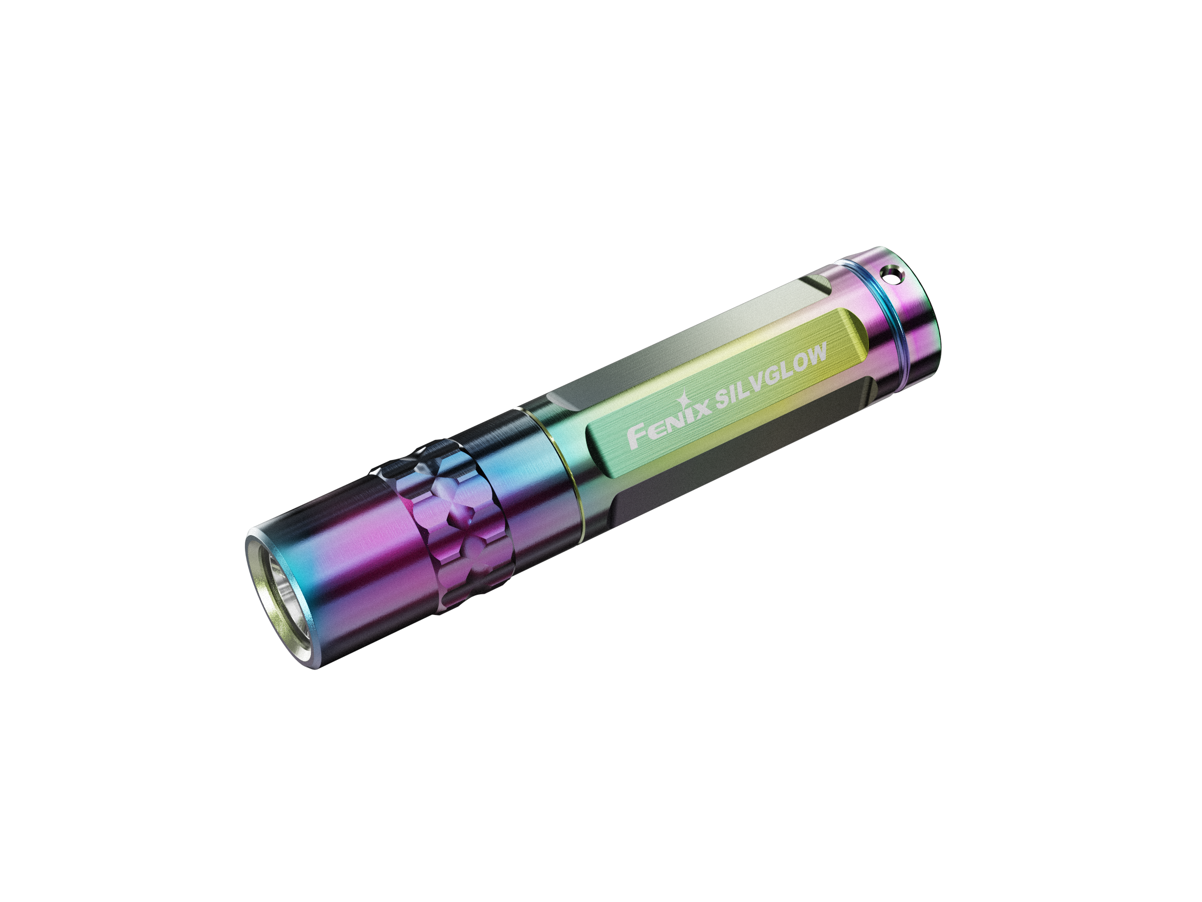 Fenix SilvGlow Limited Edition Collector's AAA Flashlight - Ultra Bright LED Keychain Light for Camping, Hiking & Emergency Use