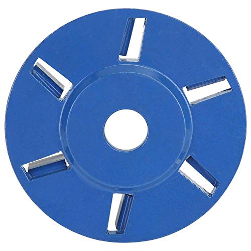 Yosoo 6-Teeth Steel Wood Cutting Disc for Angle Grinder - Durable Wood Carving & Milling Cutter for Softwood & Hardwood - Perfect for DIY Woodworking, Furniture Making, and Craft Projects
