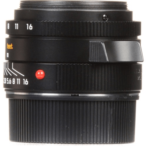 Leica Summicron M 35mm f/2 ASPH Black Lens for Professional Photography - Perfect for Street, Portrait & Travel Photography