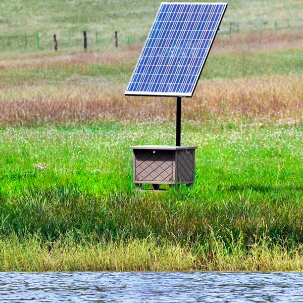 ProLake Solar 2.4 Lake Aeration System - Eco-Friendly Pond Oxygenation for Up to 4 Acres | Perfect for Small Lakes, Ponds & Water Gardens
