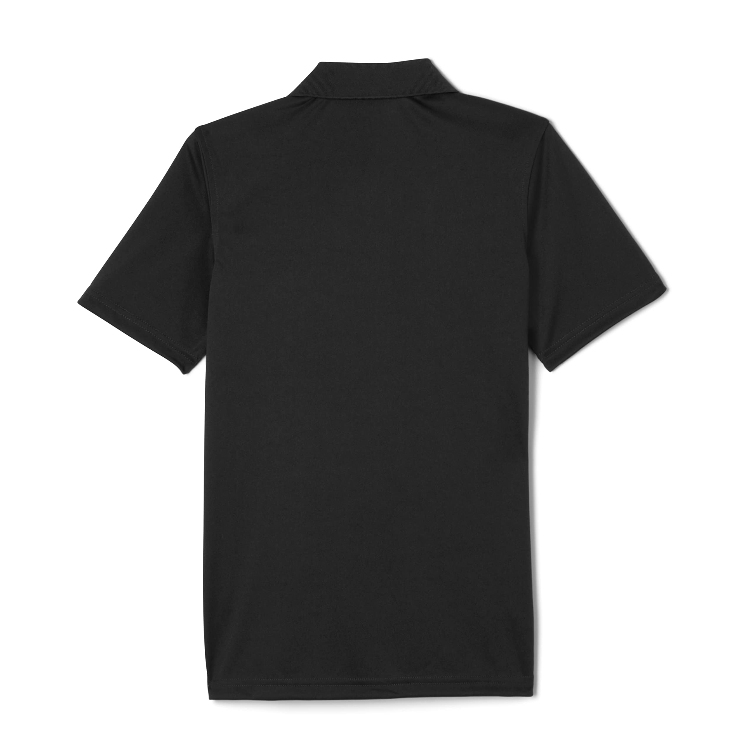 French Toast Boys' Moisture-Wicking Performance Sport Polo Shirt - Breathable Quick-Dry Short Sleeve Athletic Top for Kids' Soccer, Tennis & Outdoor Activities