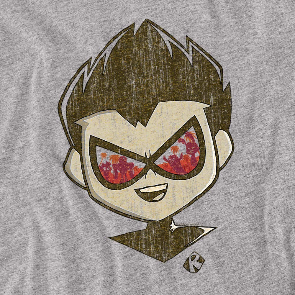 Teen Titans Go! to The Movies Beachy Robin Graphic T-Shirt - Unisex Adult Cotton Tee for Men & Women - Casual Wear, Cosplay, and Superhero Fan Apparel