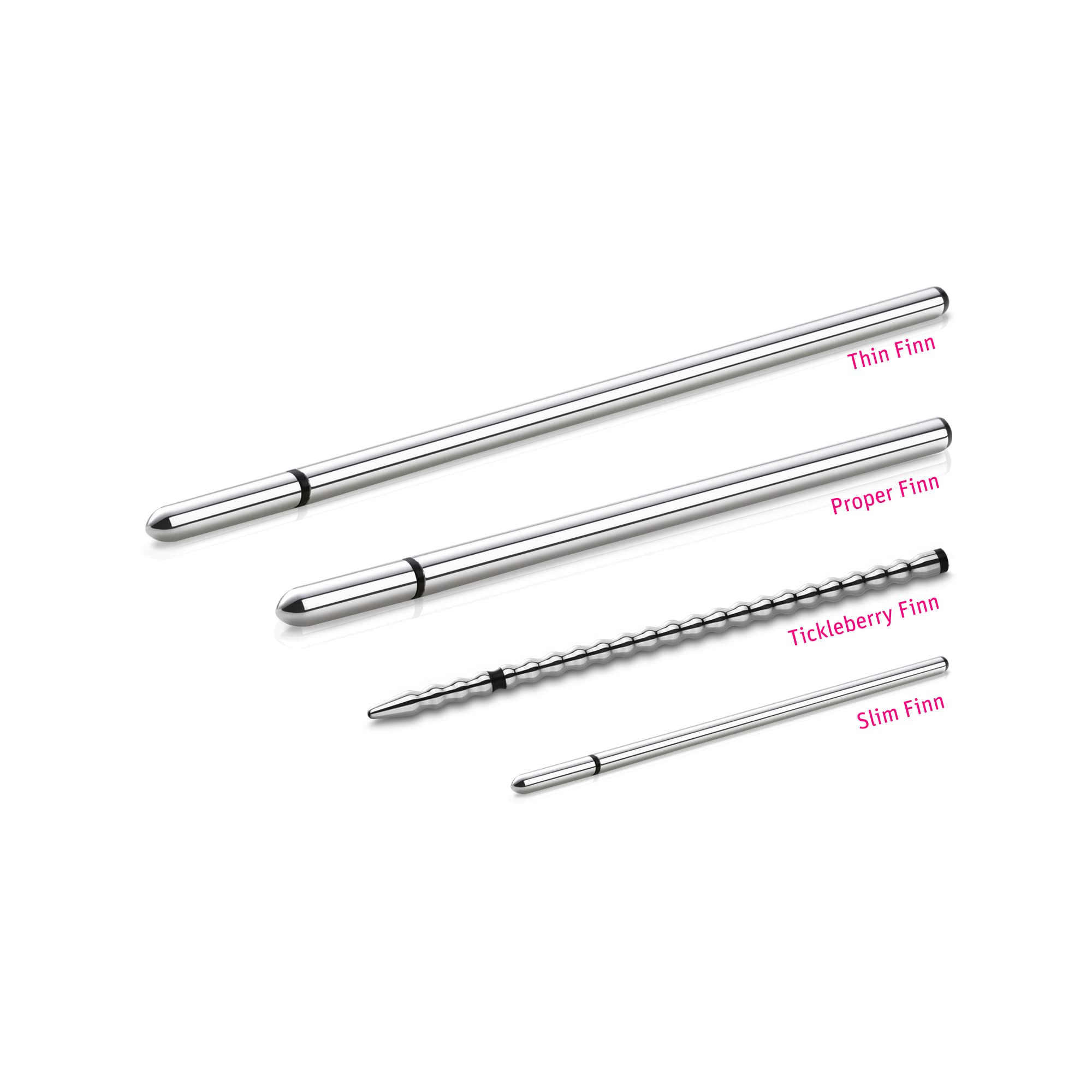 Premium Thin Finn Urethral Sound - Medical Grade Stainless Steel Urethral Dilator for Urology Procedures & Sensual Play - Ideal for Catheter Insertion, Sounding Practice & BDSM Exploration