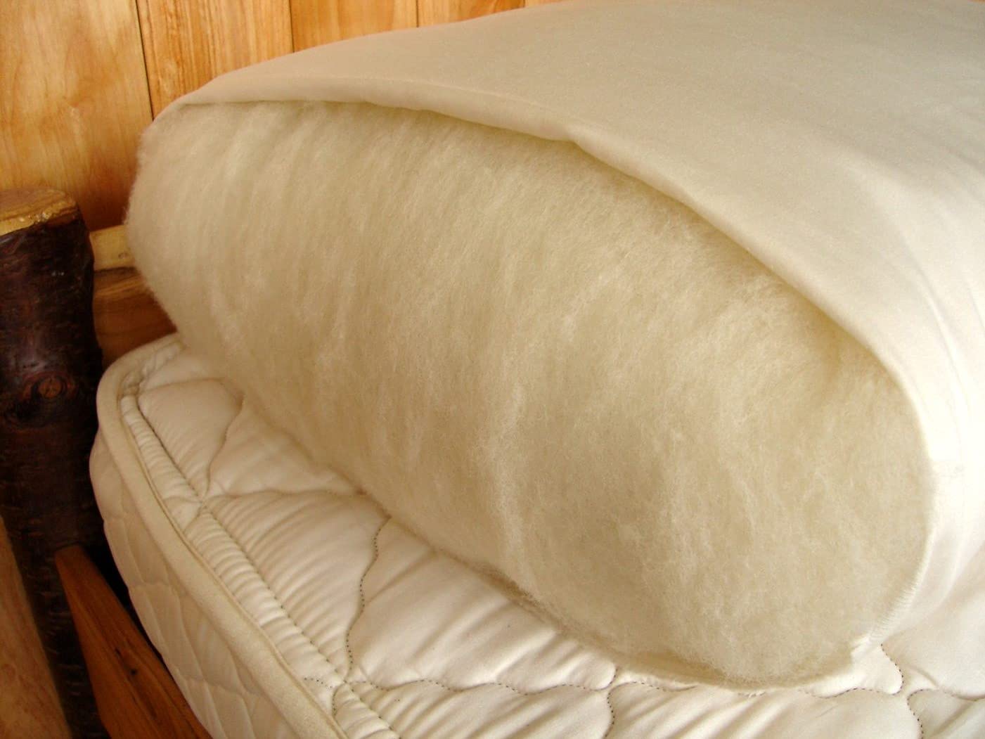 Holy Lamb Organic Wool Pillows - Standard Size for Better Sleep