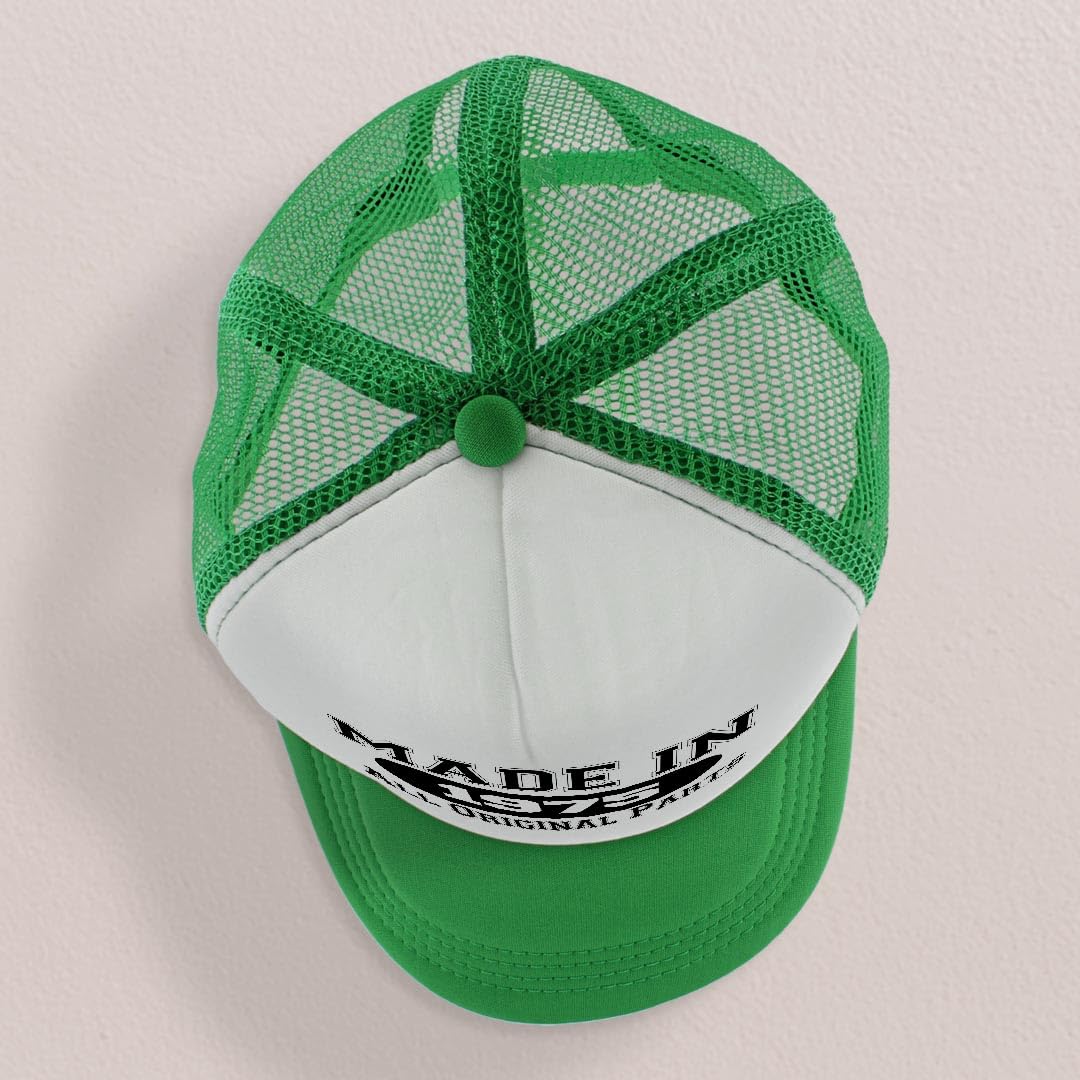 ThisWear 50th Birthday Snapback Trucker Hat - Vintage Milestone Year Celebration Cap for Men & Women - Perfect for Birthday Parties, Anniversaries, and Special Occasions