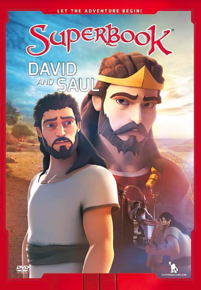 David and Saul Biblical Story Book - Inspirational Christian Reading for Bible Study, Sunday School & Faith Growth