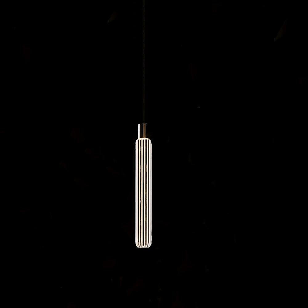 Modern Cipher Pendant Light - Industrial Style Hanging Light Fixture for Kitchen Island, Dining Room & Bedroom Decor