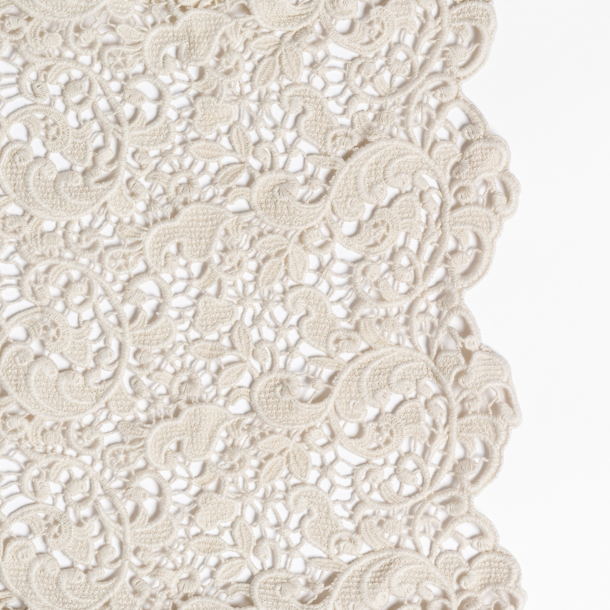 Allora Lace Throw Pillow - Elegant Decorative Cushion Cover for Sofa, Bed, Living Room - Perfect for Home Decor, Wedding Gift & Bohemian Style Interior Design