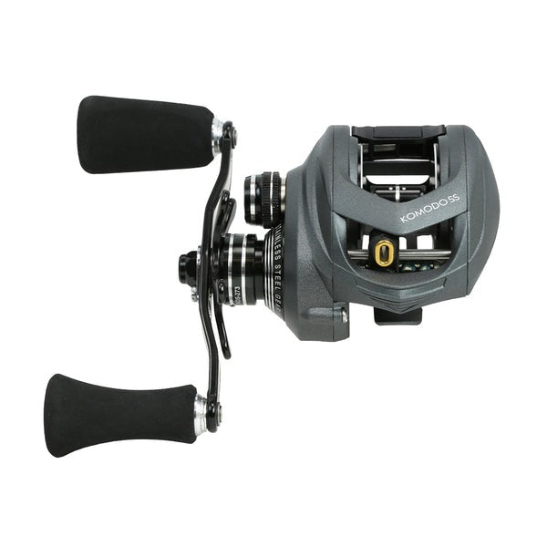 Okuma Komodo SS Baitcasting Reels - High Performance Fishing Reel for Saltwater & Freshwater - Perfect for Bass, Walleye & Catfish Fishing