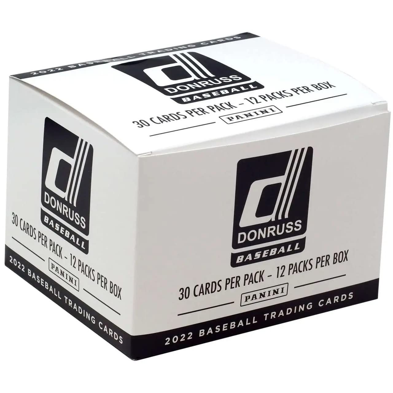 2022 Panini Donruss Baseball Trading Cards Value Box - 12 Unwrapped Packs per Box | Collectible Sports Cards for Baseball Fans & Card Collectors | Perfect for Trading, Collecting, and Displaying