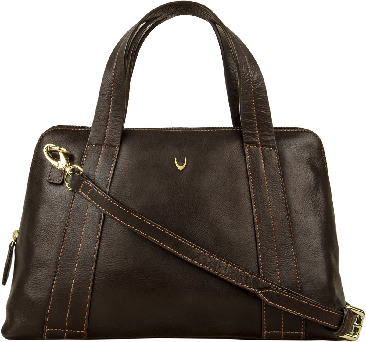 Hidesign Cerys Medium Genuine Leather Satchel Crossbody Bag with Detachable Shoulder Strap - Perfect for Work, Travel & Everyday Use