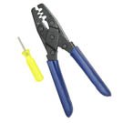 Weatherproof Crimp Tool Kit with Terminal Release - Professional Automotive Electrical Connector Crimping Set for Wiring Harness Repair & DIY Projects