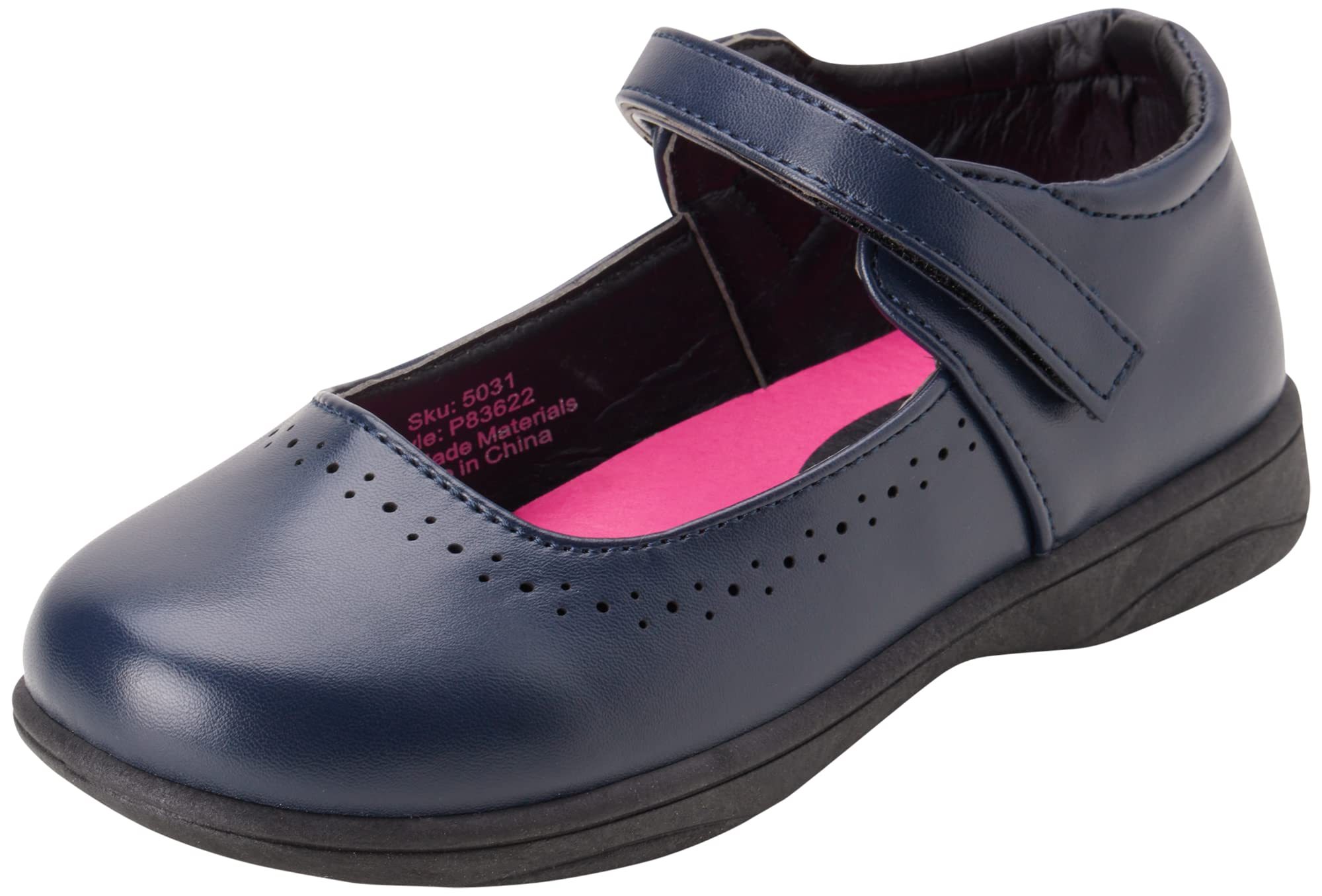 Petalia Girls Classic Mary Jane Shoes for School Uniform - Comfortable & Stylish (Toddler/Little/Big Girl Sizes) - Perfect for School, Church, and Special Occasions
