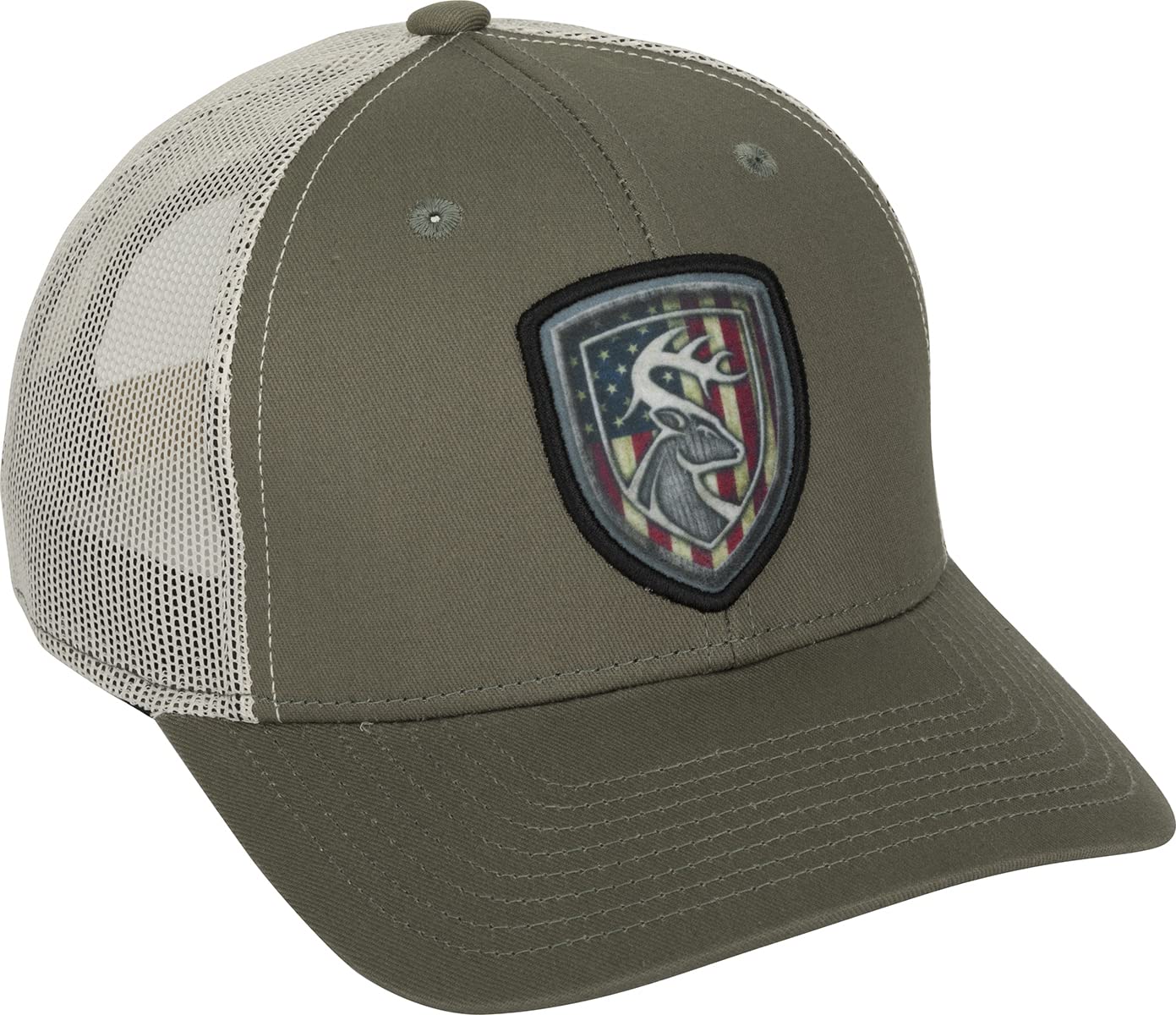 Drake Waterfowl Standard Mesh Back Hat - Adjustable Camo Hunting Cap for Men - Lightweight Breathable Outdoor Hat for Hunting, Fishing & Hiking