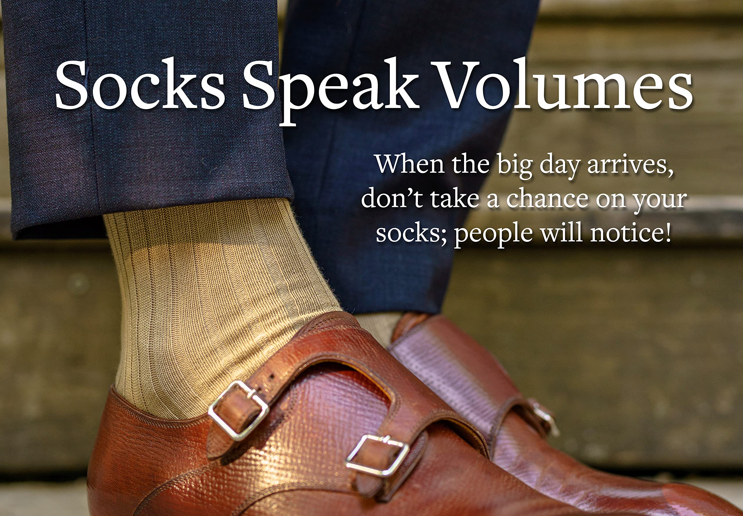 Premium Cotton Dress Socks for Men - Breathable Knee-High Formal Socks | Over-the-Calf Business & Office Socks by Boardroom Socks | Perfect for Work, Weddings & Professional Occasions