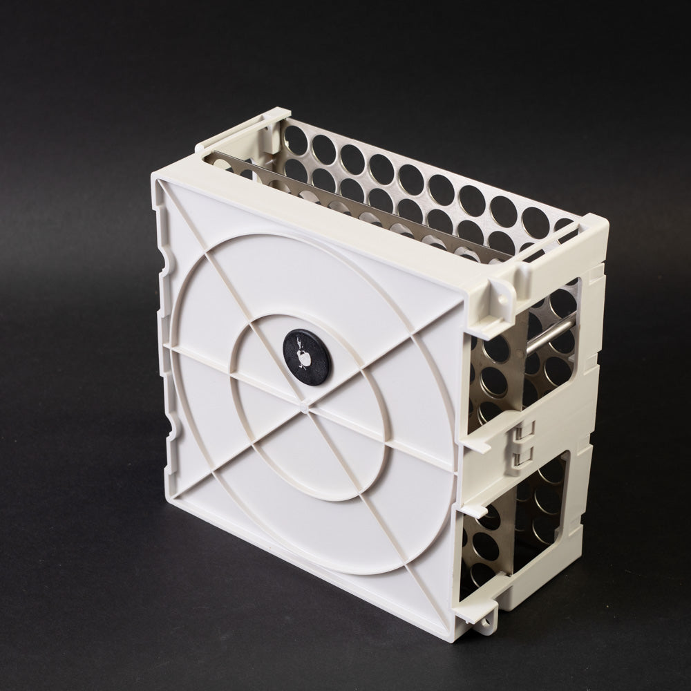 Foxy® R1 & R2 Tube Racks for 16mm Diameter Laboratory Tubes (Pack of 100) - Perfect for Lab Organization, Sample Storage & Scientific Experiments