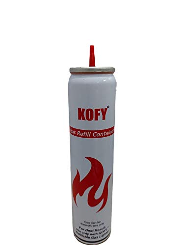 KOFY 100ml Gas Can Refill for Flame Lighters - Portable Butane Fuel for Camping, Cooking & Outdoor Adventures
