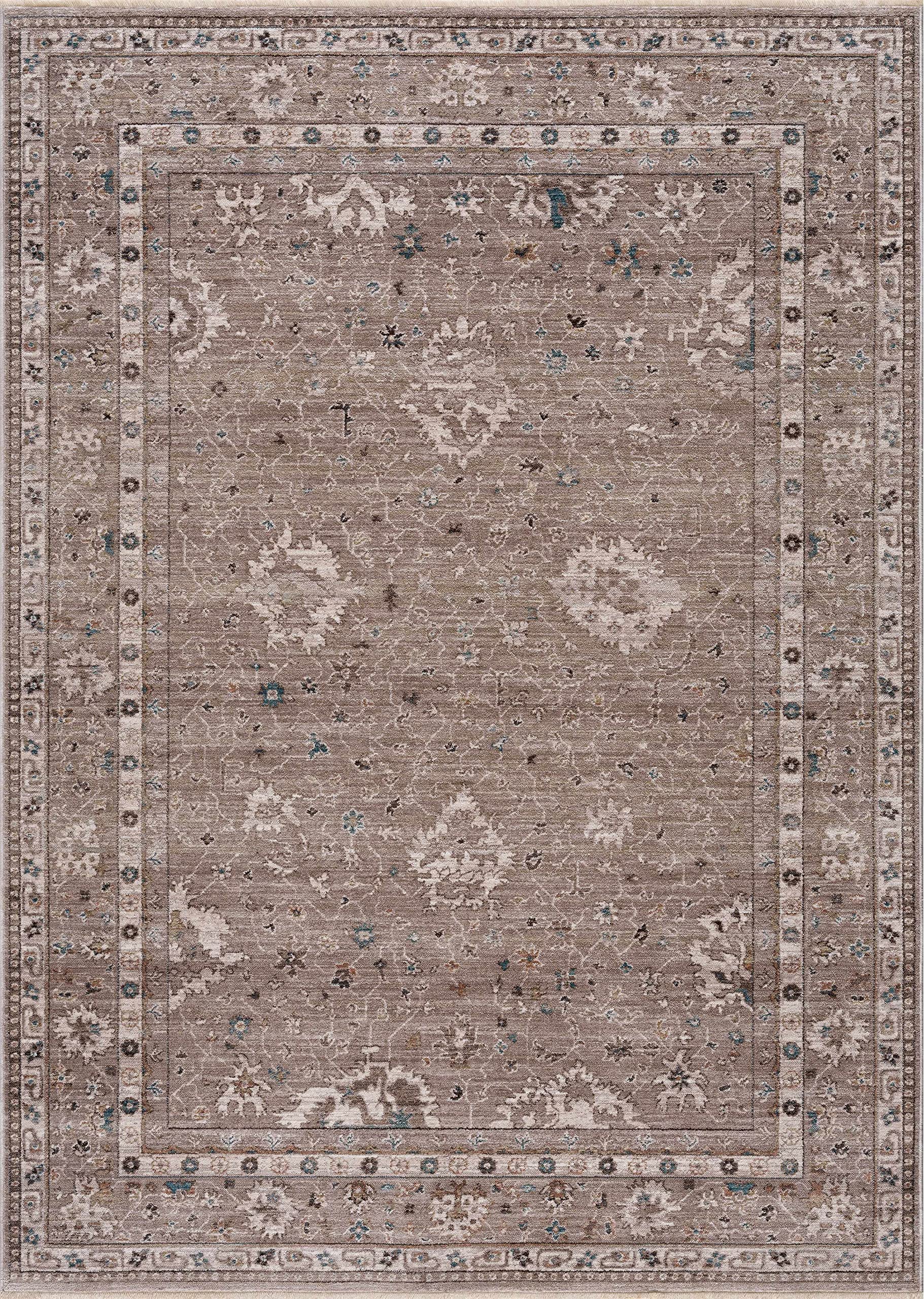 Hauteloom Bolitoc Traditional Round Area Rug 7'10