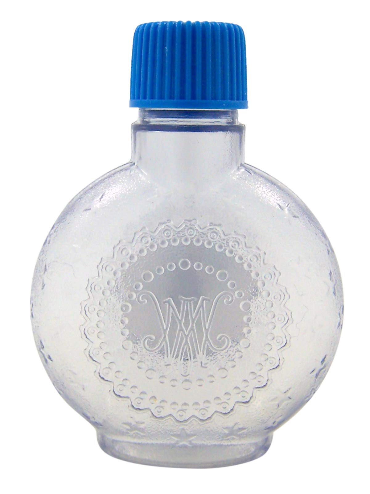 Our Lady of Grace Holy Water Bottle - 2.75 Inch Religious Water Container - Pack of 3 for Catholic Home Blessings, Baptisms & Spiritual Protection