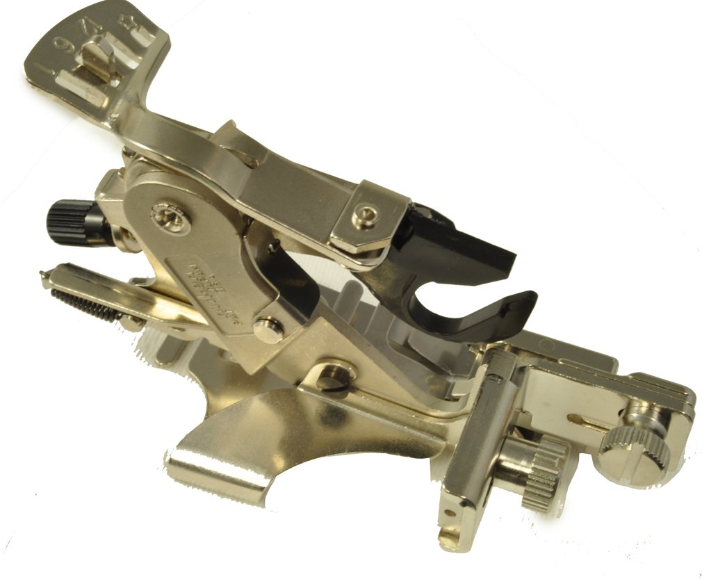 Babylock Snap-On Ruffler Foot for Sewing Machines - Perfect for Creating Beautiful Ruffles on Dresses, Skirts, and Home Decor Projects