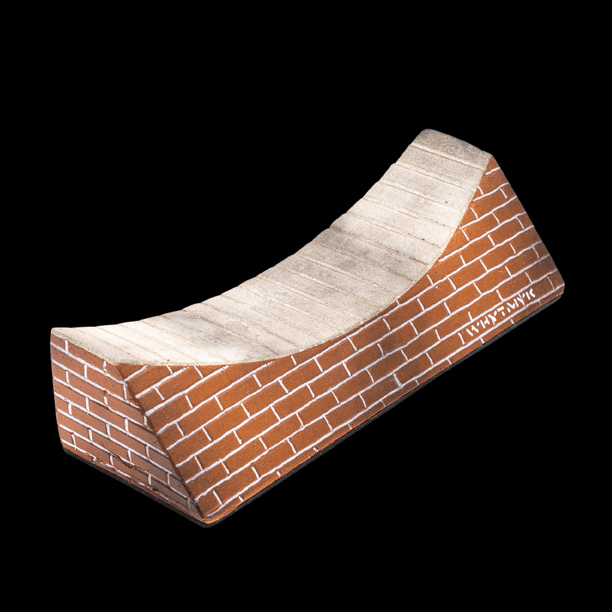 WhytMyk Concrete Fingerboard Ramp Wave Bank - Professional Skateboard Training Tool for Kids & Adults - Perfect for Indoor Skate Practice, Trick Learning & Fingerboard Competitions