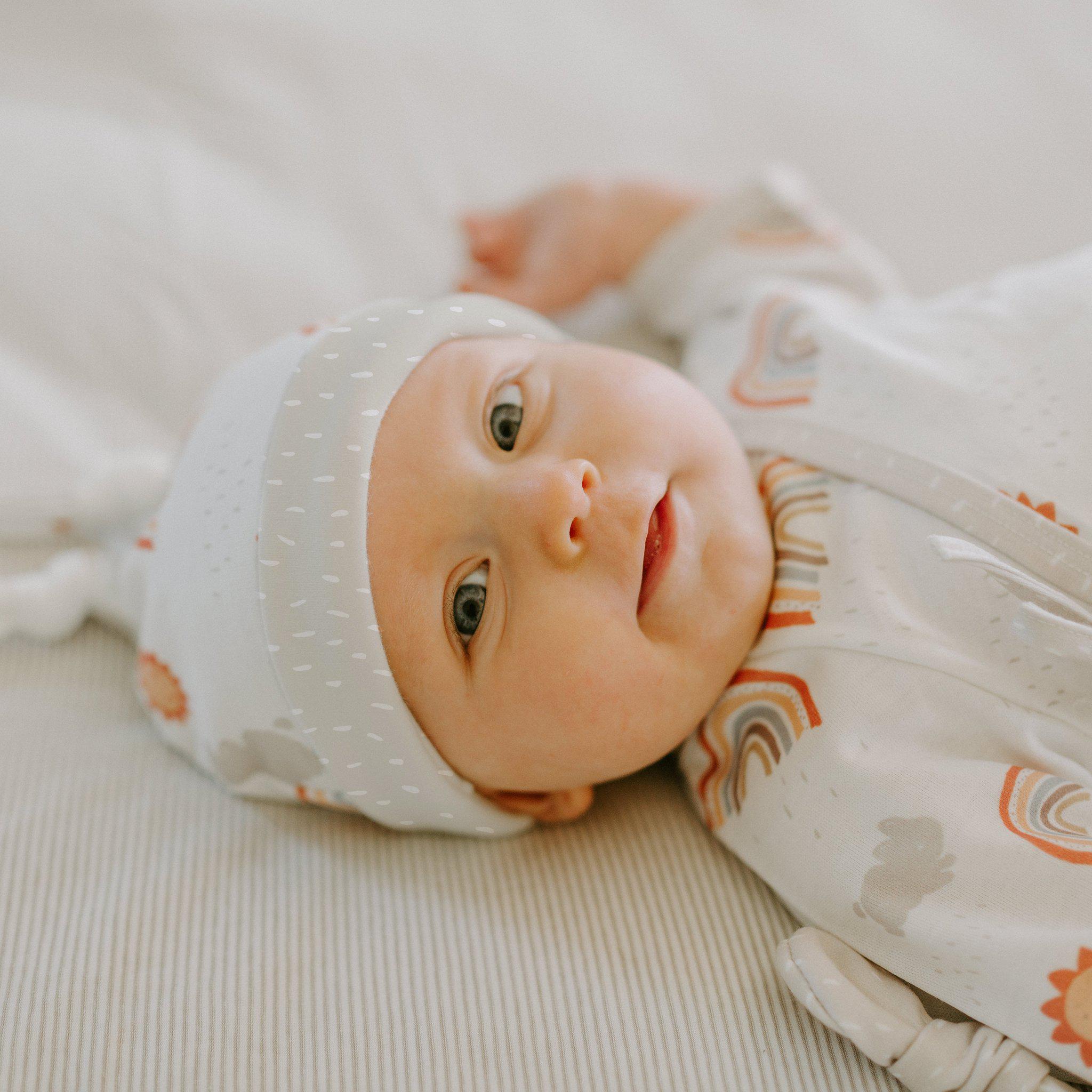 Little Sunshine Kimono Romper and Hat Set - Baby Girl Outfit for Photoshoot, Birthday & Special Occasions