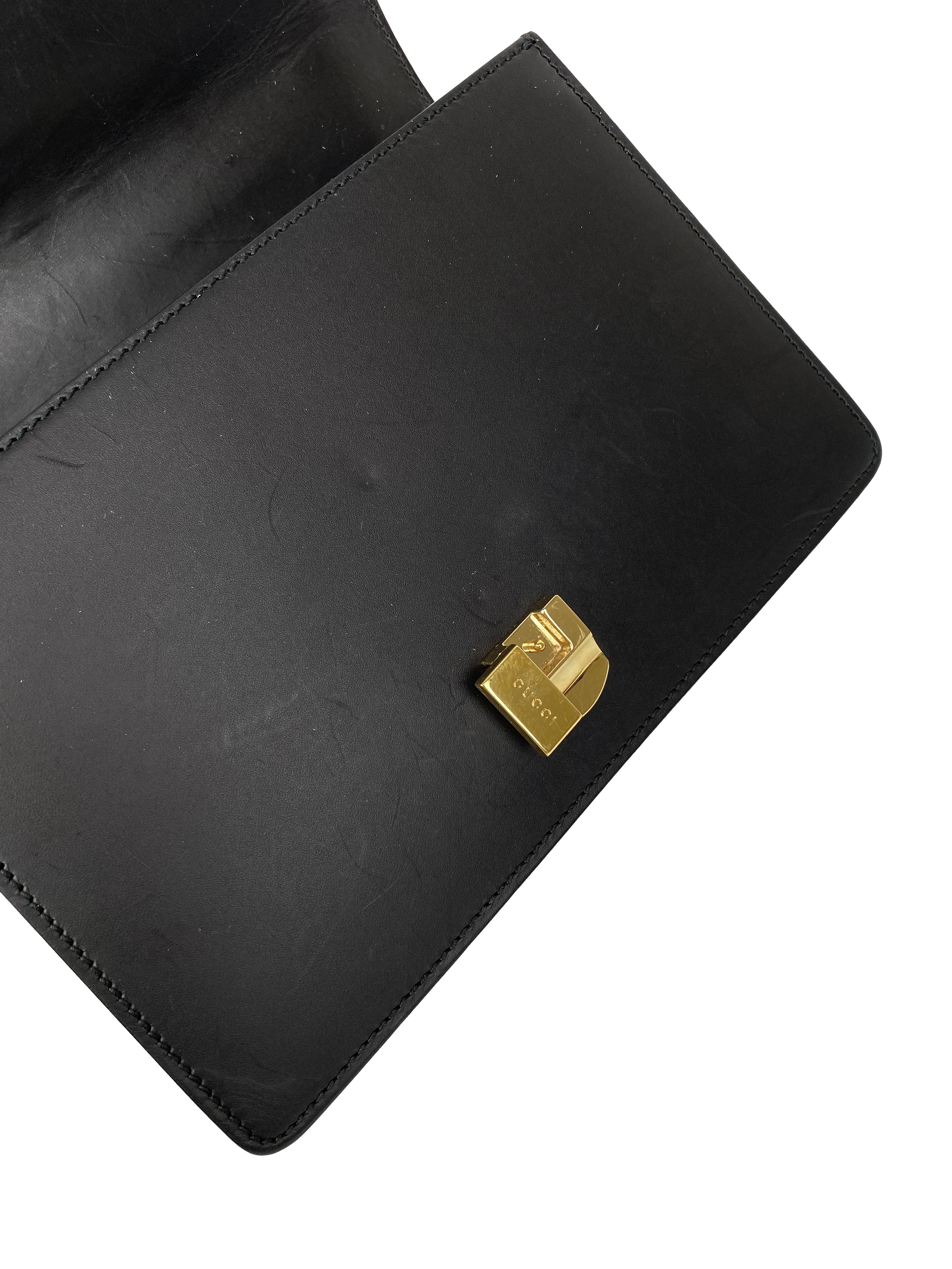 Gucci Black Small Sylvie Bag - Luxury Leather Crossbody Handbag for Women | Perfect for Parties, Dates & Everyday Use