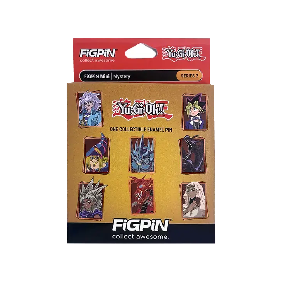 Yu Gi Oh! Mystery Series 2 FiGPiN - Collectible Anime Trading Card Game Pin for Display & Gifting - Perfect for Fans, Collectors and Gamers