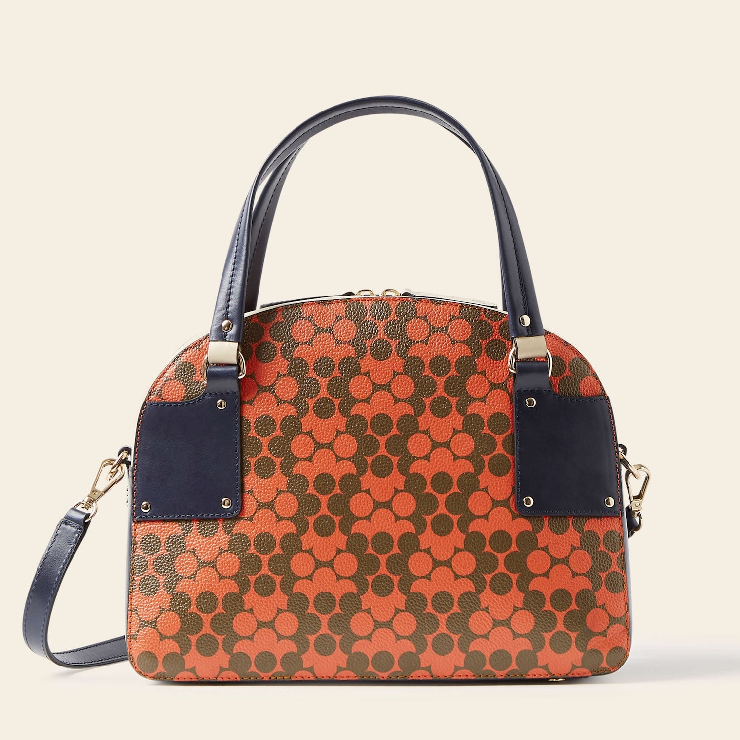 Luna Bowling Bag - Stylish Tomato Puzzle Flower Design for Women | Perfect for Bowling, Travel, and Everyday Use