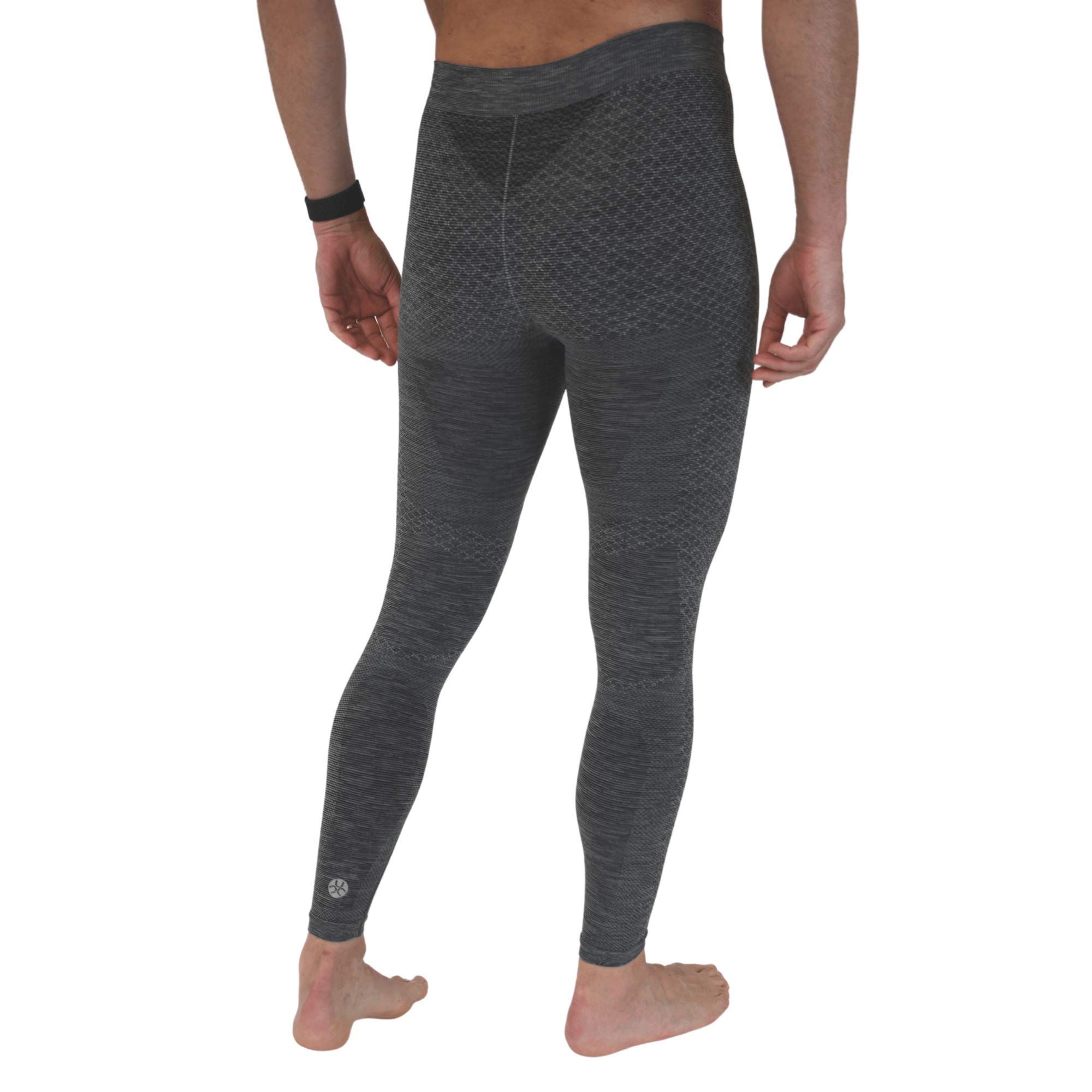 Men's Oceanside Compression Leggings - UPF 50+ Sun Protection & Muscle Recovery Tights for Running, Yoga & Workouts - Perfect for Active Lifestyles & Post-Exercise Recovery