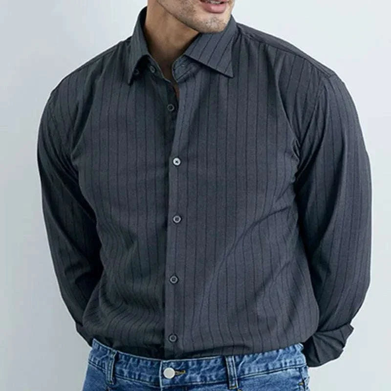 Italian Designer Summer Casual Shirt for Men - Lightweight Breathable Button Down Shirt for Beach, Vacation & Outdoor Activities