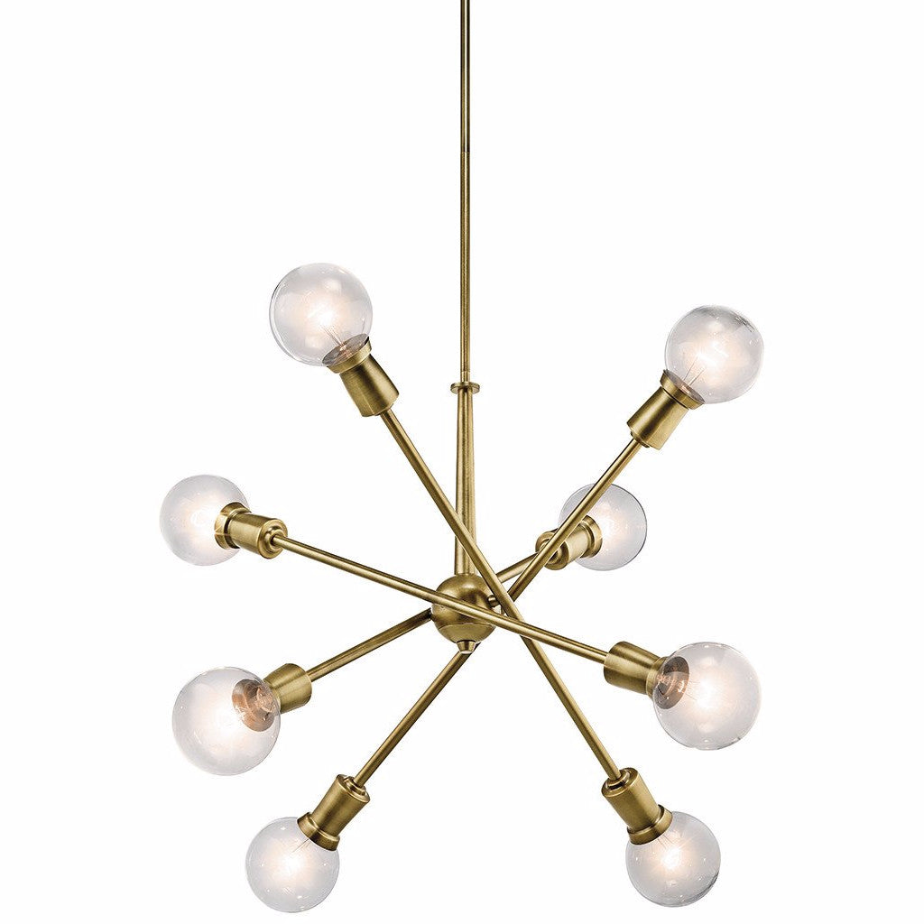 Callaway Sputnik Modern Crystal Chandelier - Elegant Lighting Fixture for Dining Room, Living Room, Bedroom & Entryway | Energy Efficient LED Ceiling Light for Home Decor