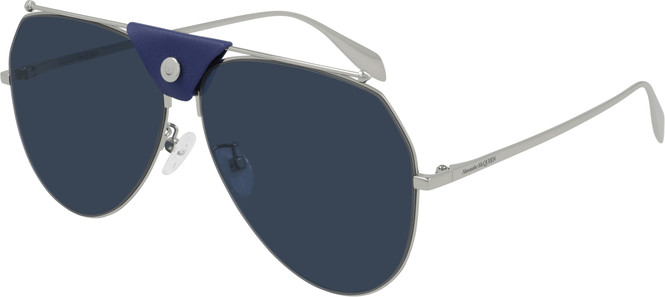 Alexander McQueen AM0316S Designer Sunglasses - UV Protection & Polarized Lenses for Men & Women | Perfect for Outdoor Activities, Beach & Driving