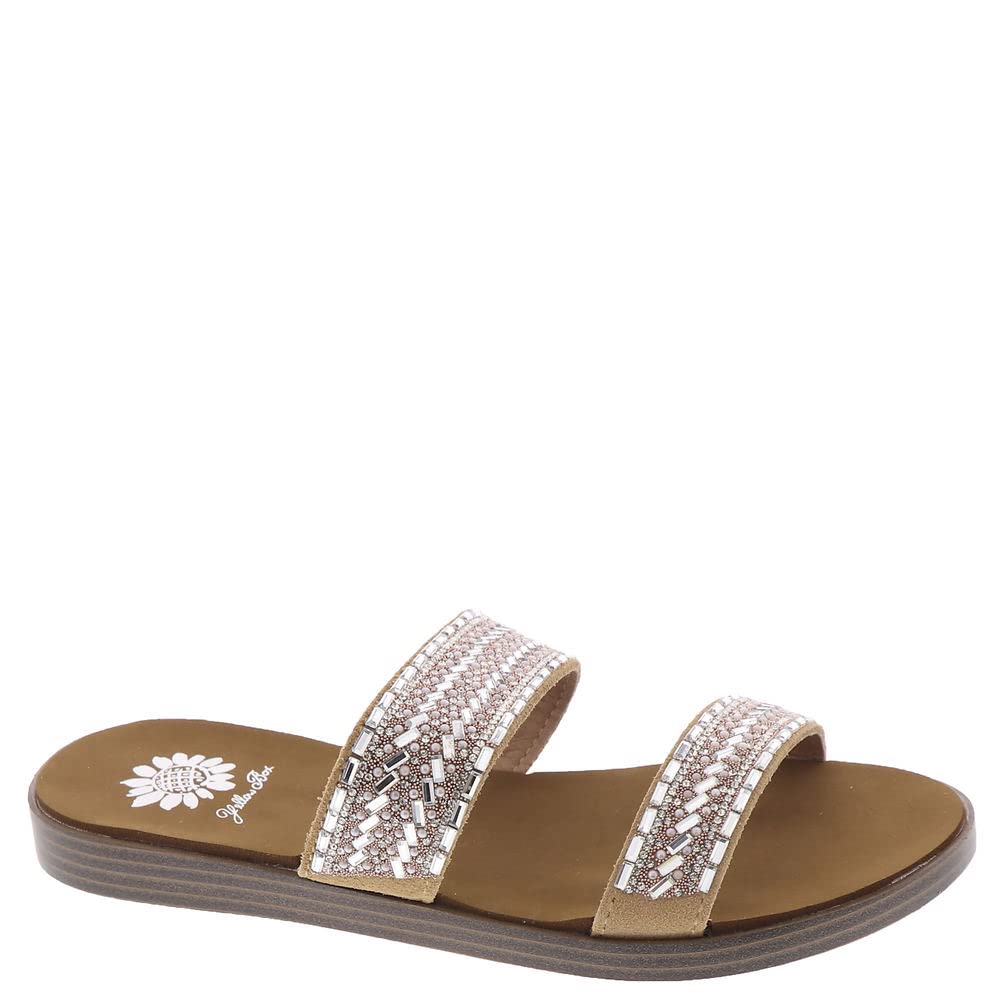 Yellow Box Women's Damson Sandal - Comfortable Casual Strappy Sandals for Summer | Beach, Vacation & Everyday Wear