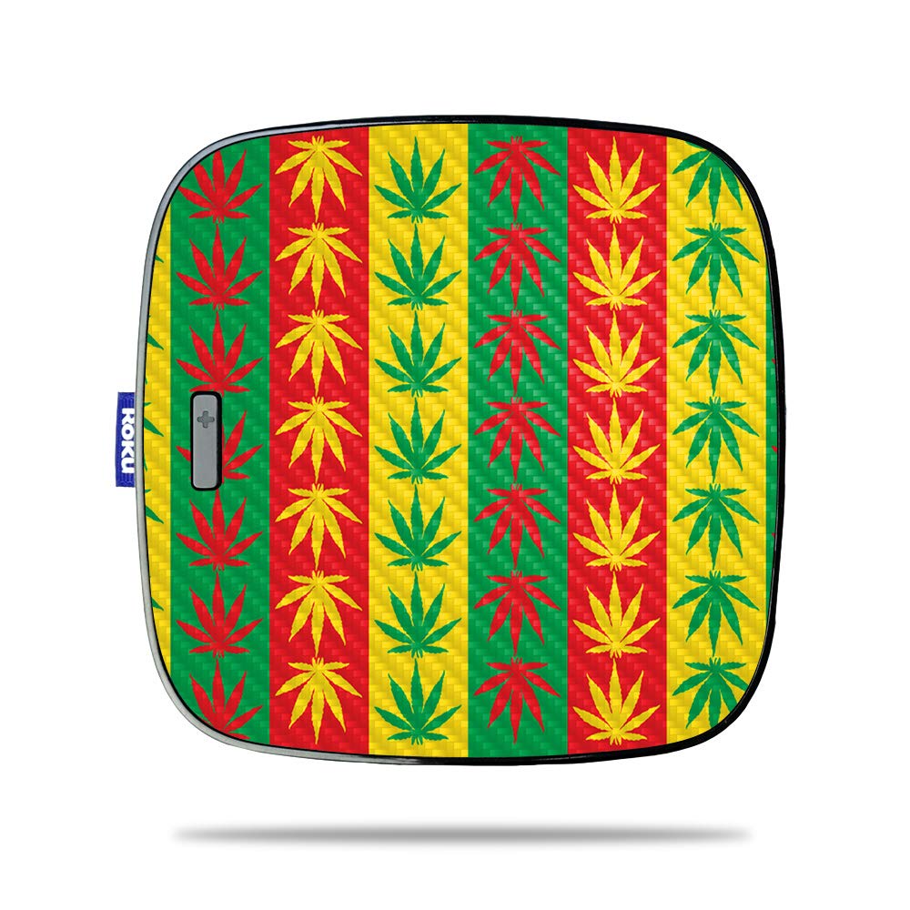MightySkins Carbon Fiber Skin for Roku Ultra - Mary Jane Design | Protective Durable Textured Vinyl Wrap | Easy to Apply & Remove | Made in USA | Perfect for Home Entertainment & Personalized Streaming Device Protection