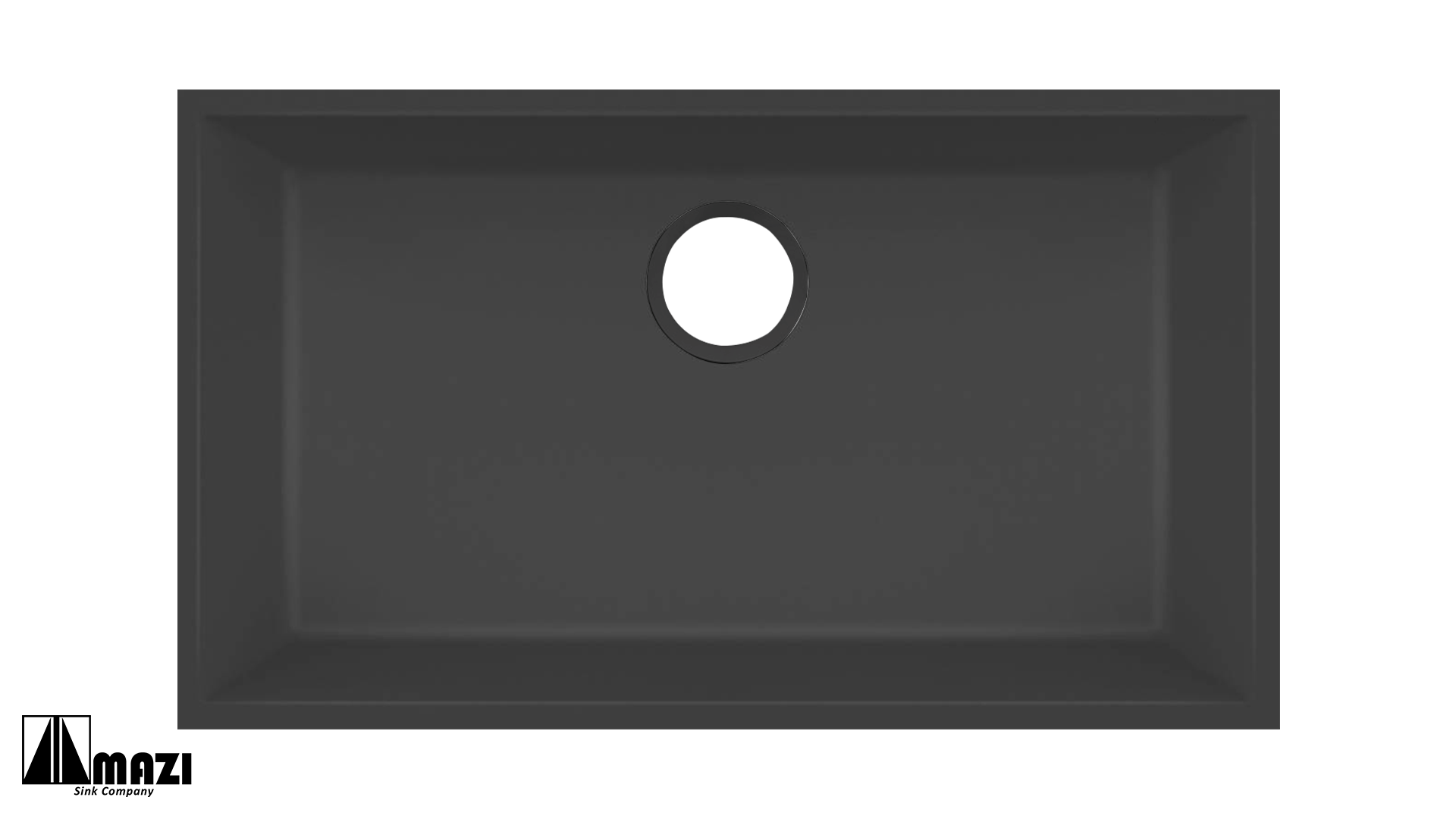 Granite Composite Kitchen Sink IT100M - Lipless Design, Durable & Scratch-Resistant for Modern Home & Restaurant Use