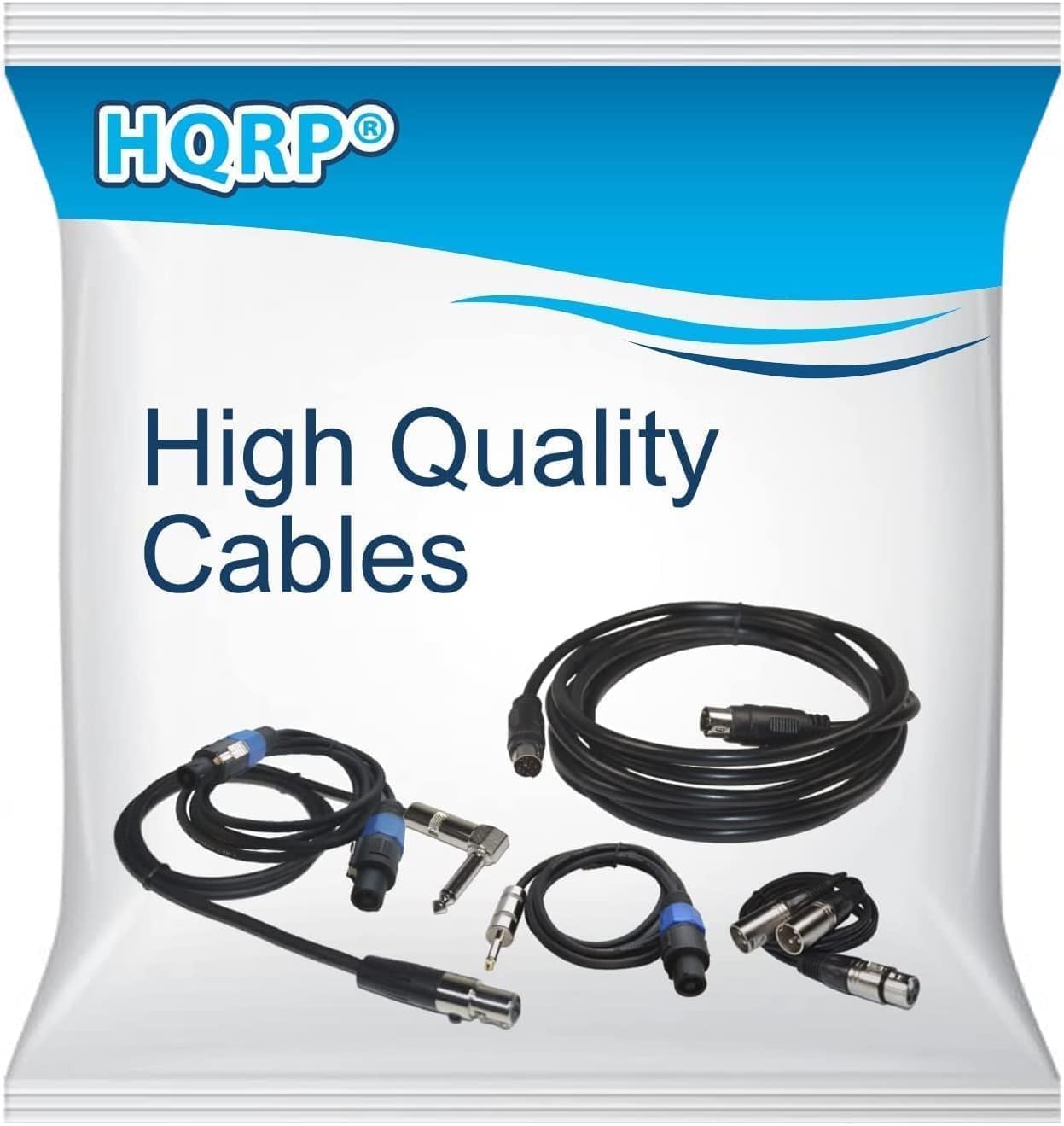 HQRP 6ft USB to Mini USB Charging Cable - Replacement for PDP Afterglow Prismatic & Universal Wireless Headsets - Fast Charging Cord for Gaming Headsets & Accessories - Perfect for Home, Office & Travel Use