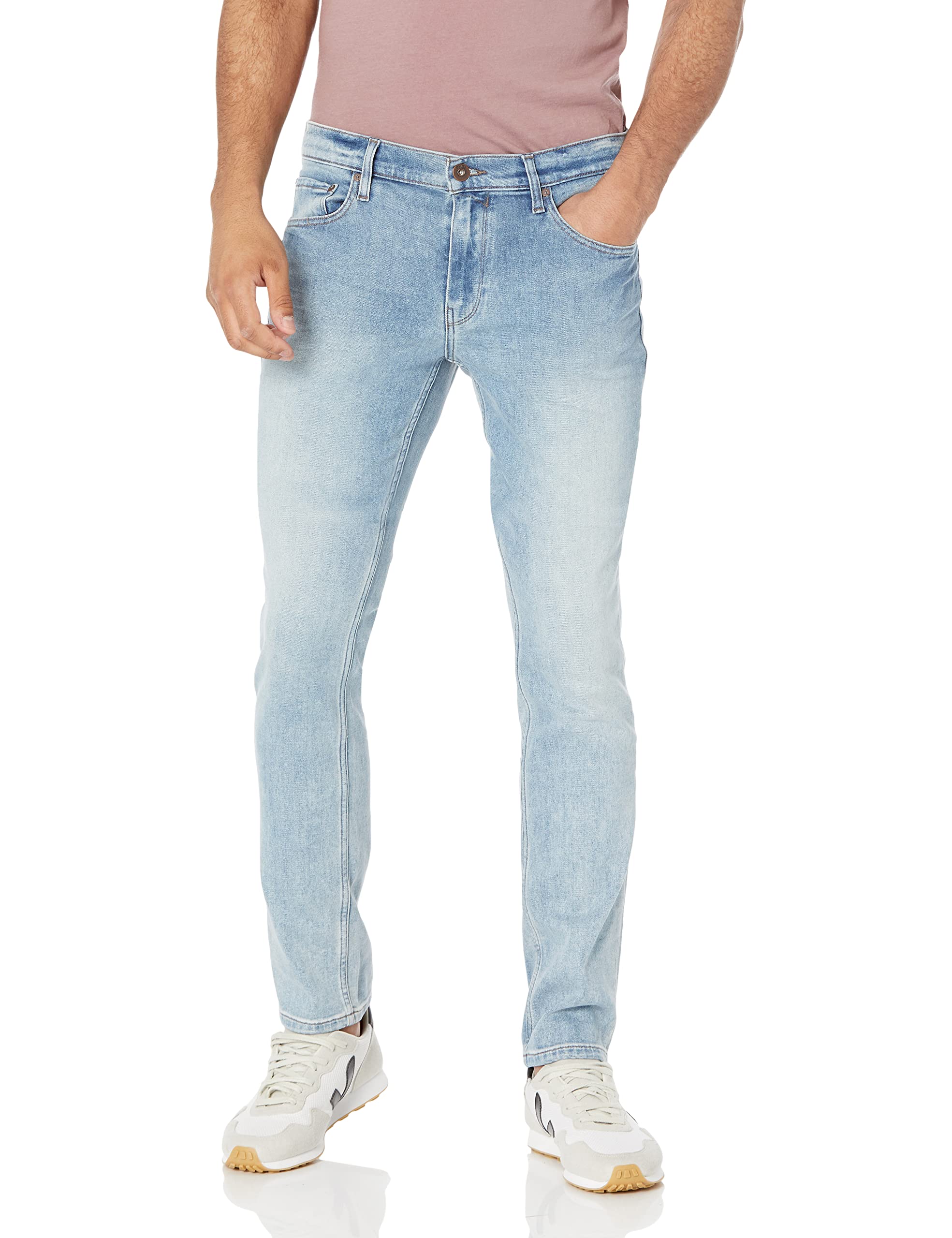 PAIGE Men's Lennox Julius Jeans - Slim Fit Stretch Denim Pants for Casual & Business Wear | Comfortable & Stylish for Everyday Use, Office, and Night Out