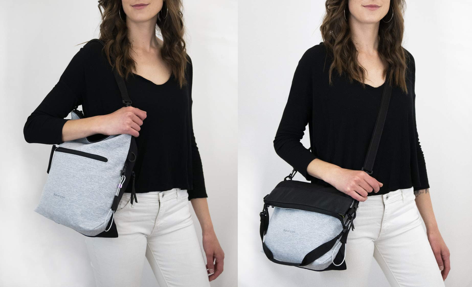 Sherpani Vale Anti-Theft Crossbody Purse for Women - Secure Travel Shoulder Bag & Stylish Tote Handbag - Perfect for Commuting, Shopping, and Vacation Adventures