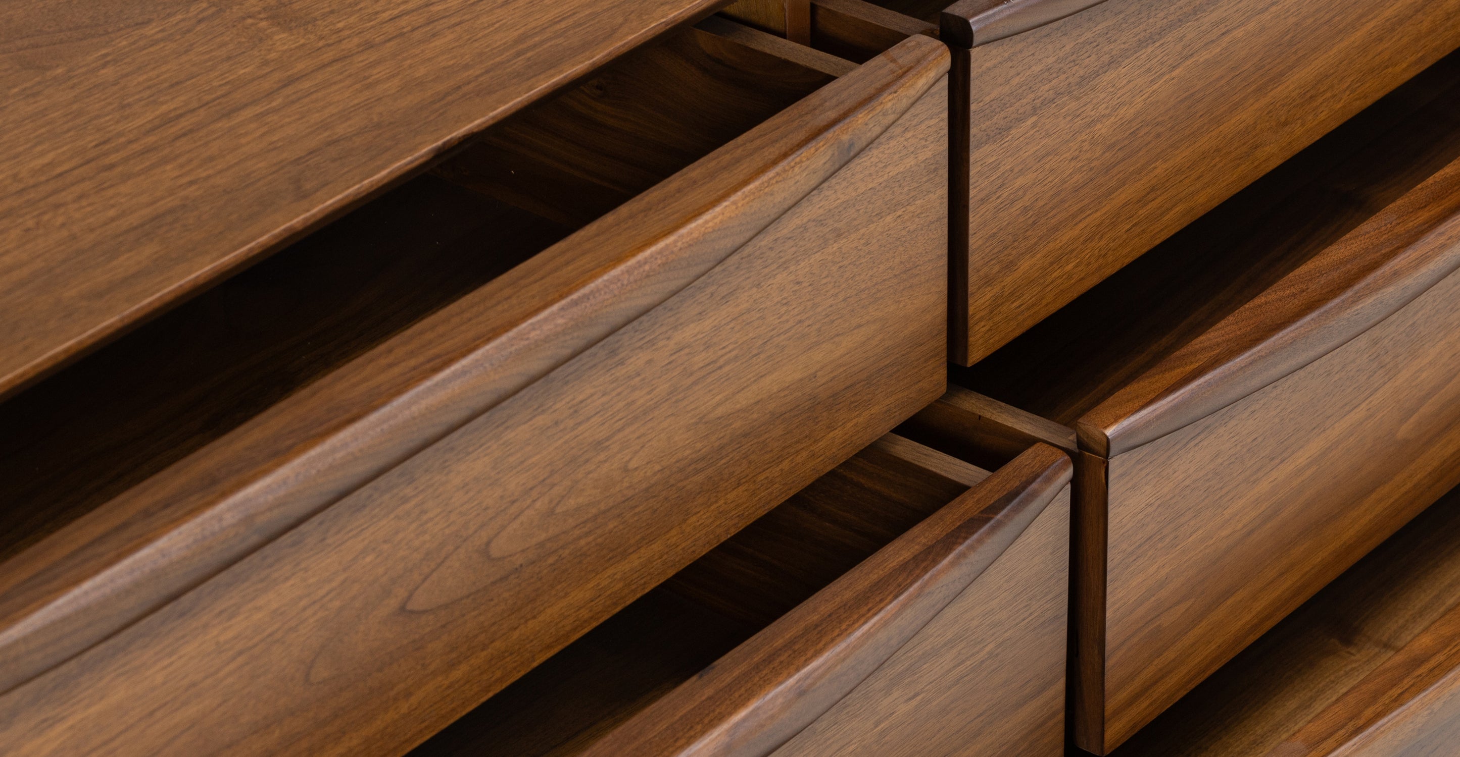 Cura 6 Drawer Dresser - Modern Wooden Chest of Drawers for Bedroom Storage & Organization | Perfect for Clothes, Linens, and Accessories