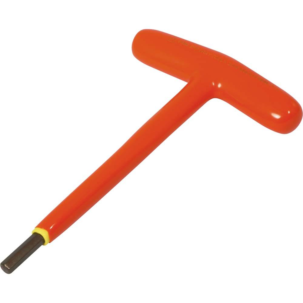 Premium Insulated T-Handle Hex Key Set - Metric Sizes for Electrical Work & DIY Projects - Perfect for Electricians, HVAC Technicians, and Home Repair