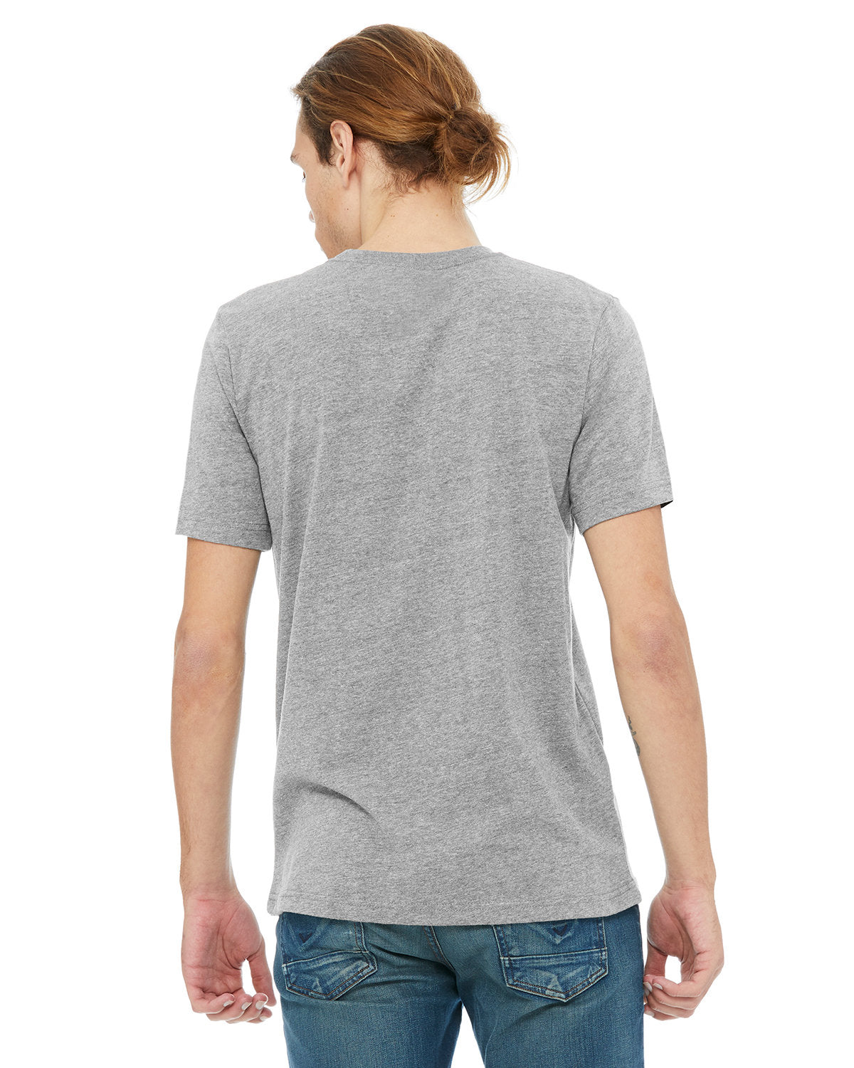 Bella + Canvas 3091 Unisex Heavyweight 5.5 oz. Crew Neck T-Shirt - Soft Cotton Tee for Men & Women - Perfect for Casual Wear, Workouts & Everyday Comfort