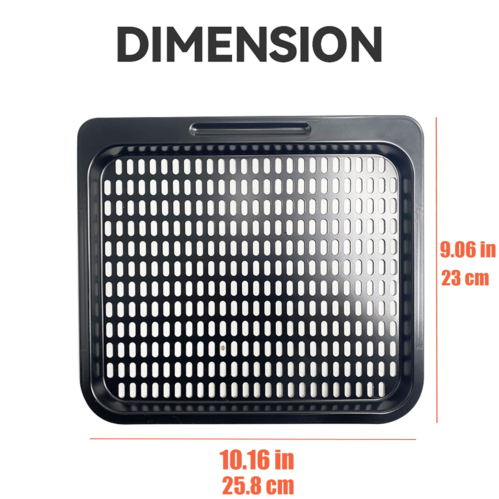 3-Piece Nonstick Replacement Mesh Cooking Racks for Instant Vortex Plus 10 Quart & Power XL Chefman Innsky CROWNFUL 10.6 Quart Air Fryer Ovens - Perfect for Baking, Roasting, and Air Frying Chicken Wings, Vegetables, and More