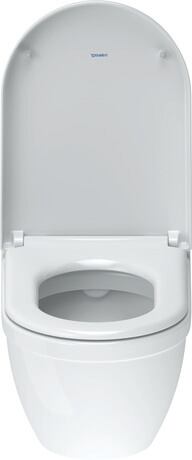 Duravit Starck 3 Wall Hung Toilet Set - Modern Water-Saving Bathroom Toilet for Small Spaces | Perfect for Contemporary Homes & Apartments