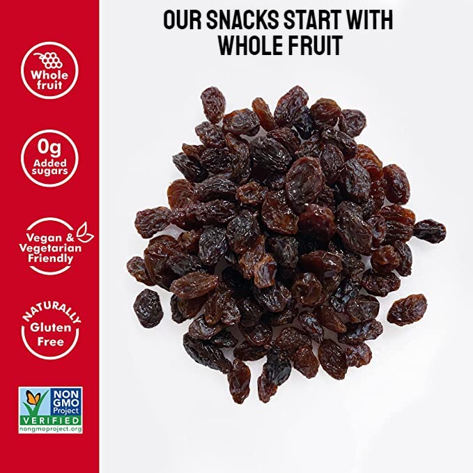 Sun-Maid Vanilla Yogurt Coated Raisins - 80 Pack (0.5 oz Each) | Healthy Yogurt Covered Dried Fruit Snacks | Perfect for School Lunches, Office Snacks & On-the-Go Energy Boost