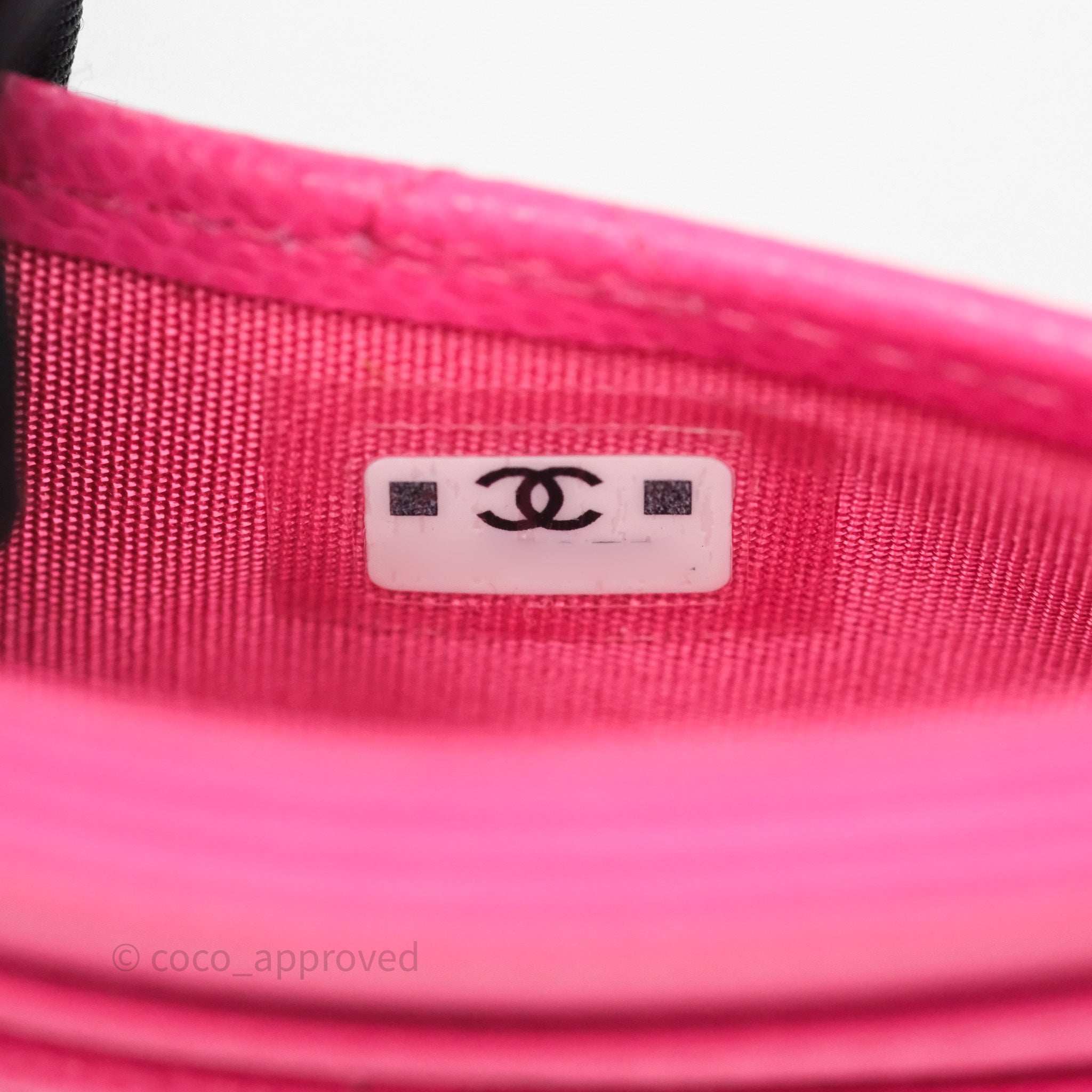 Chanel Classic Flap Card Holder in Pink Caviar Leather with Gold Hardware - Luxury Compact Wallet for Everyday Use & Gift Giving
