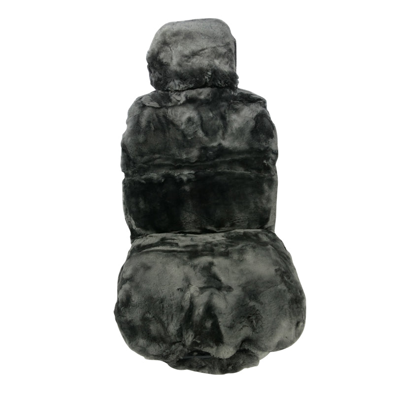 Universal 25mm Sheepskin Seat Covers - One Pair with 6-Year Warranty | Fits Most 30