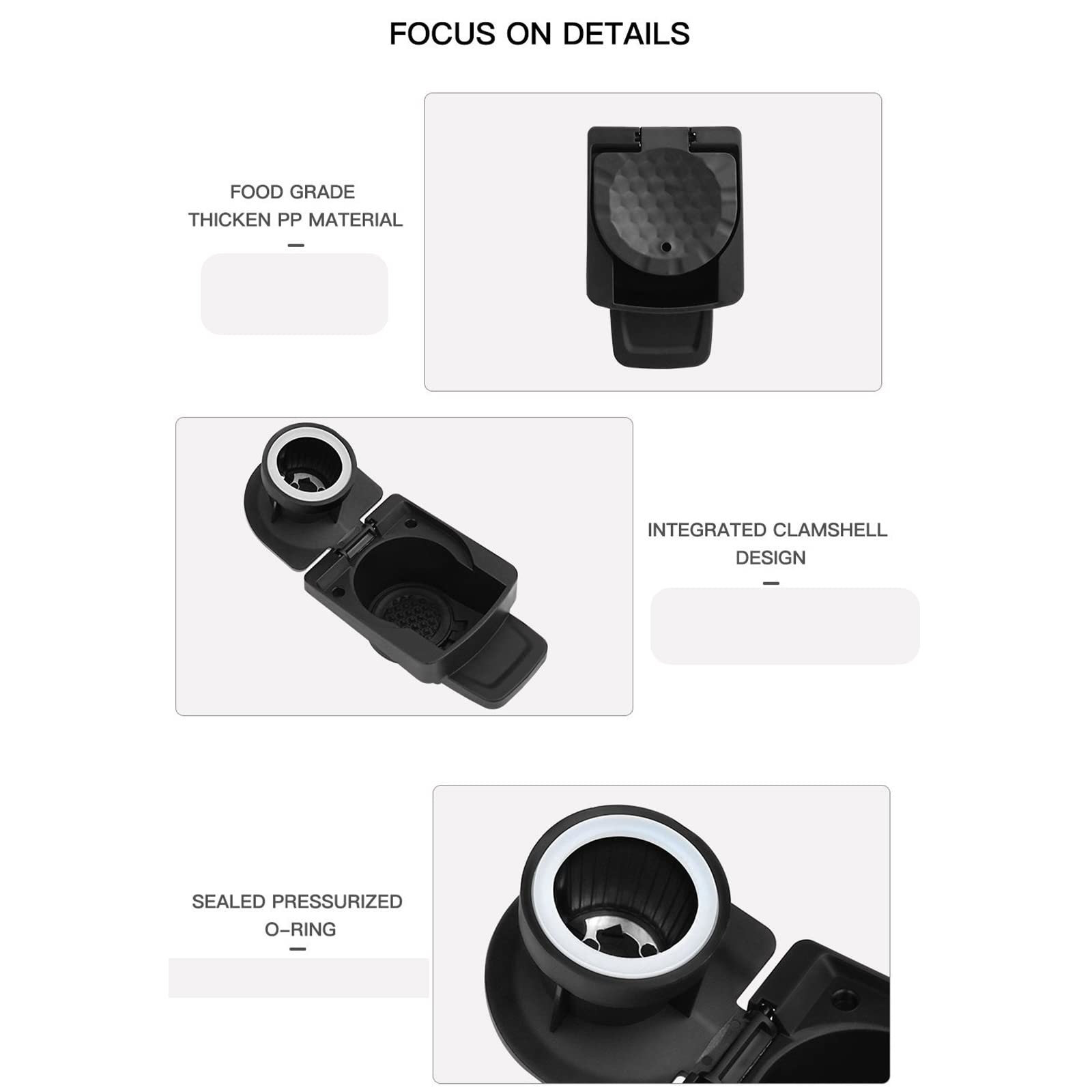 Reusable Coffee Pod Adapter for Dolce Gusto Machines - Flip Design Capsule Converter | Eco-Friendly Coffee Maker Accessories | Perfect for Home, Office & Travel Use