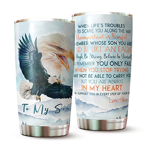Son Tumbler from Mom and Dad